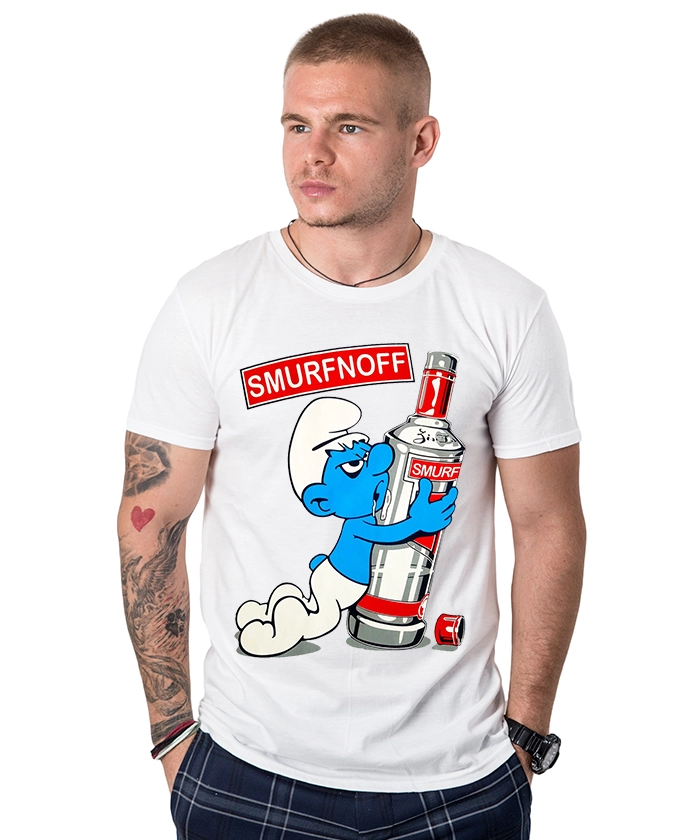 mujka-teniska-smurf-smurfnoff-cooltee