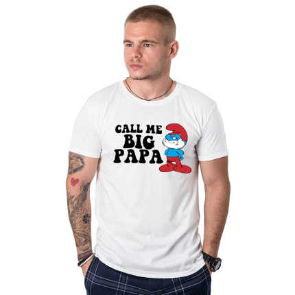 mujka-teniska-smurf-big-papa-cooltee