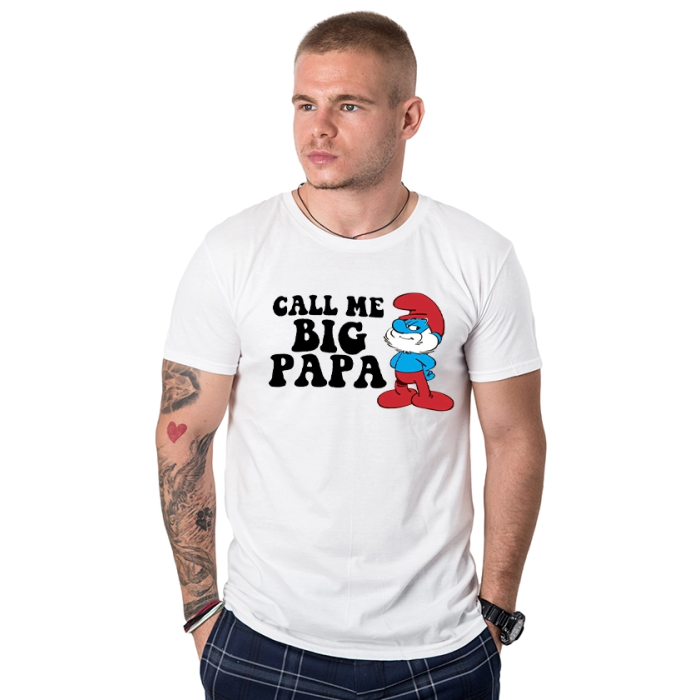 mujka-teniska-smurf-big-papa-cooltee