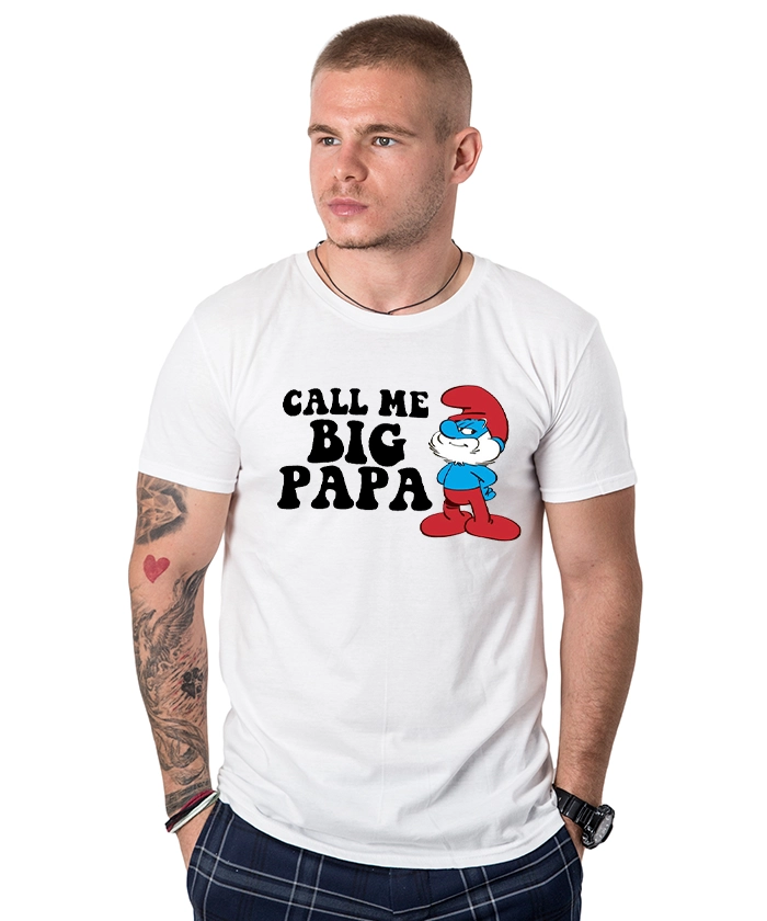 mujka-teniska-smurf-big-papa-cooltee