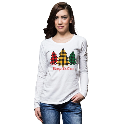 damska-bqla-bluza-christmas-tree-cooltee