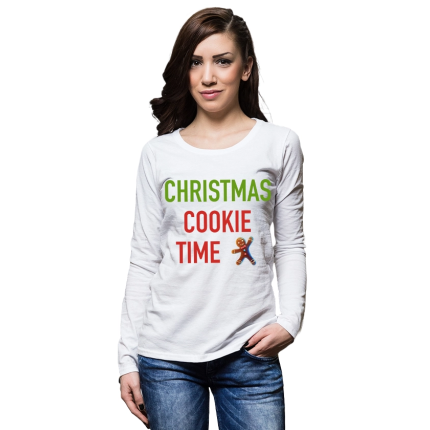 damska-bluza-christmas-cookie-time-bqla-cooltee