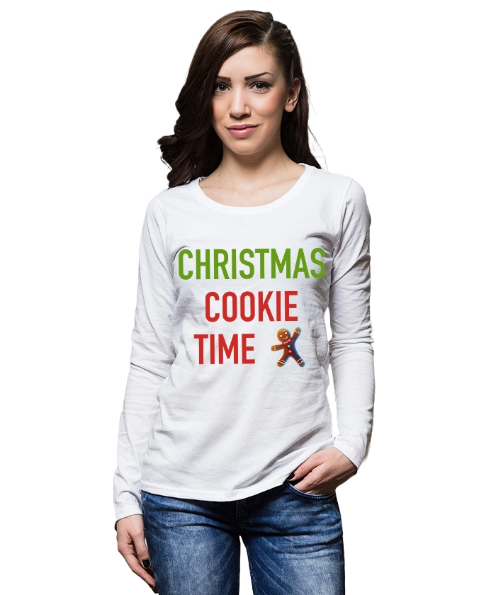 damska-bluza-christmas-cookie-time-bqla-cooltee