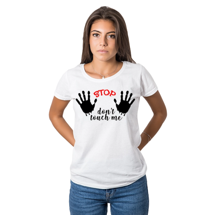 damska-teniska-stop-dont-touch-me-cooltee