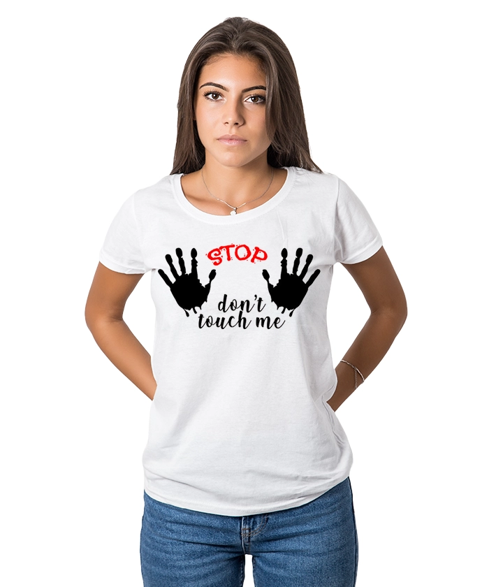 damska-teniska-stop-dont-touch-me-cooltee