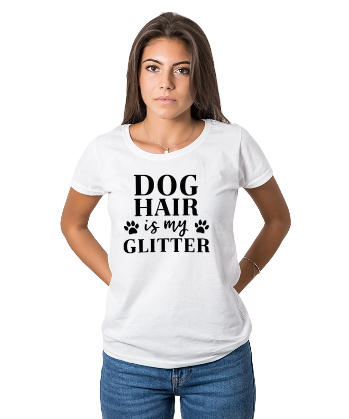 damska-teniska-dog-hair-is-my-glitter-cooltee
