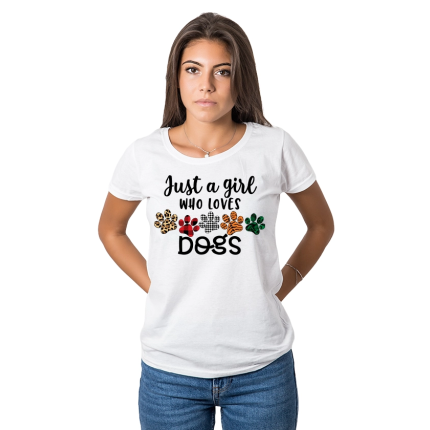 damska-teniska-just-a-girl-who-loves-dogs-cooltee