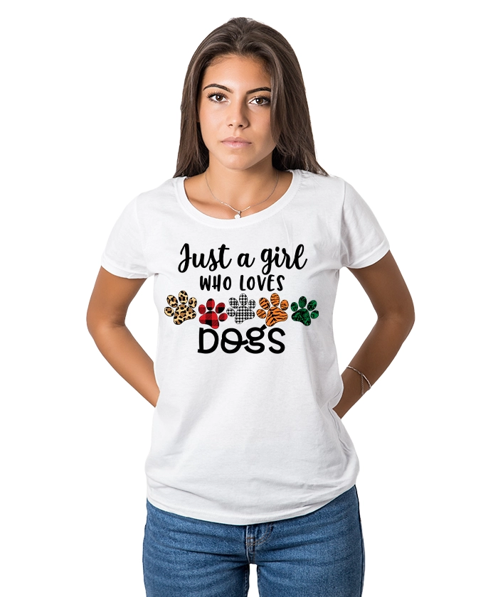 damska-teniska-just-a-girl-who-loves-dogs-cooltee
