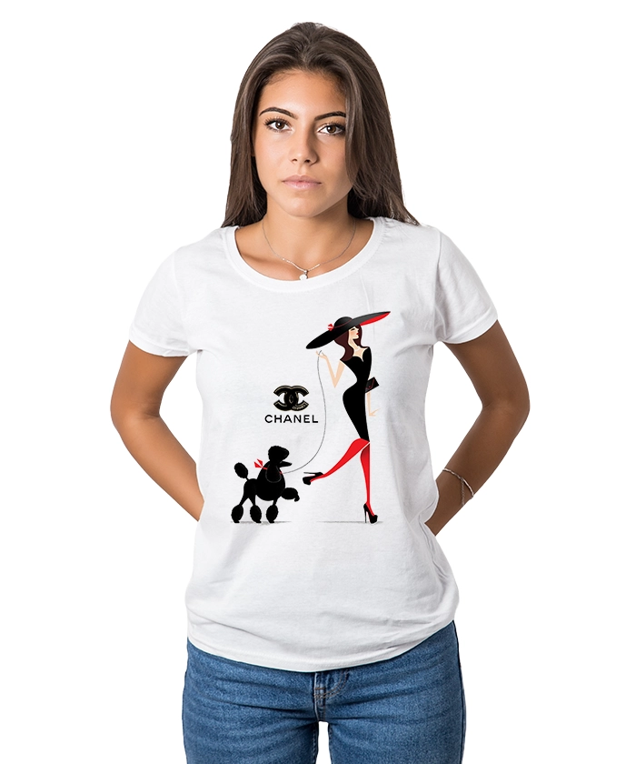 damska-teniska-chanel-dog-cooltee