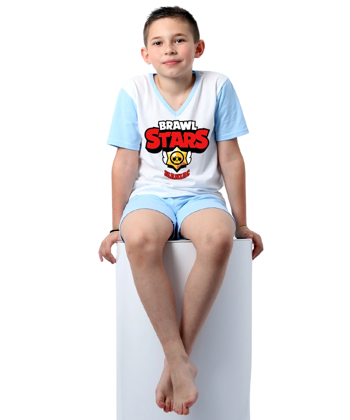 brawl-stars-detska-pijama-momche-s-kus-rukav-cooltee