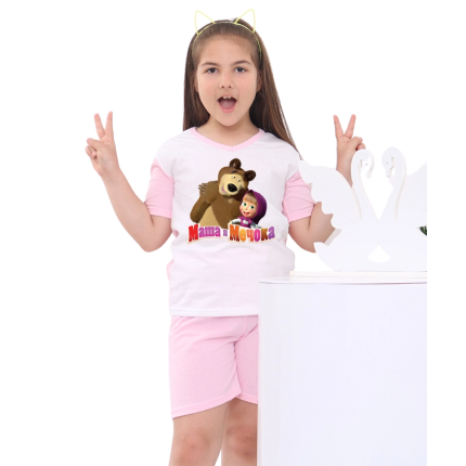 masha-i-medved-detska-pijama-s-kus-rukav-cooltee