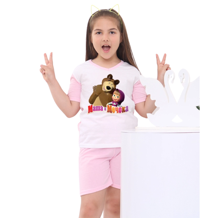 masha-i-medved-detska-pijama-s-kus-rukav-cooltee