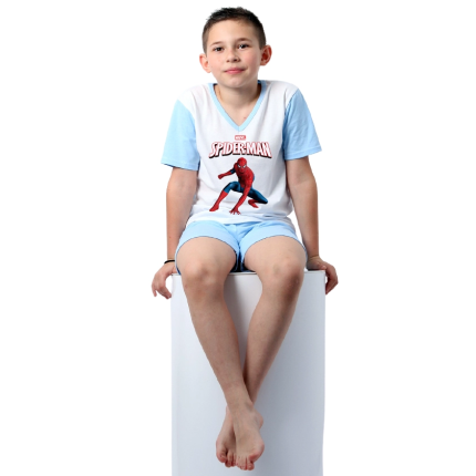 spiderman-detska-pijama-s-kus-rukav-cooltee