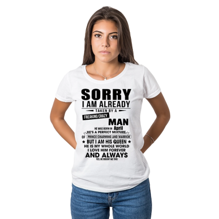 damska-teniska-sorry-i-am-already-taken-cooltee