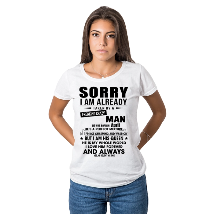 damska-teniska-sorry-i-am-already-taken-cooltee