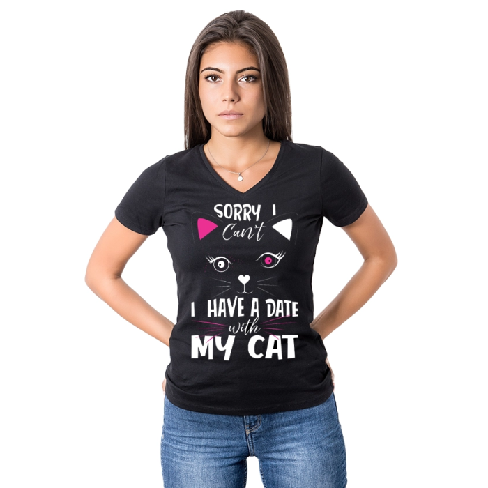 damska-teniska-sorry-i-have-a-date-with-my-cat-cooltee