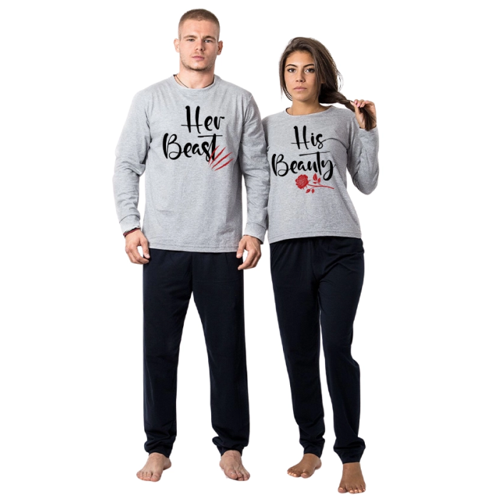 pijami-za-dvoiki-s-dulug-rukav-his-beauty-her-beast-cooltee