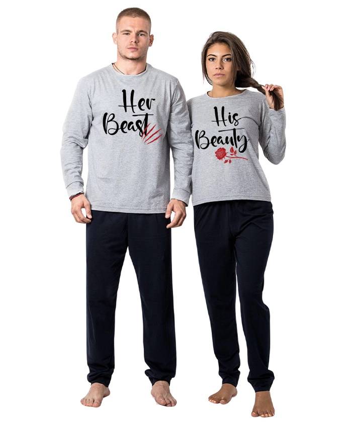 pijami-za-dvoiki-s-dulug-rukav-his-beauty-her-beast-cooltee