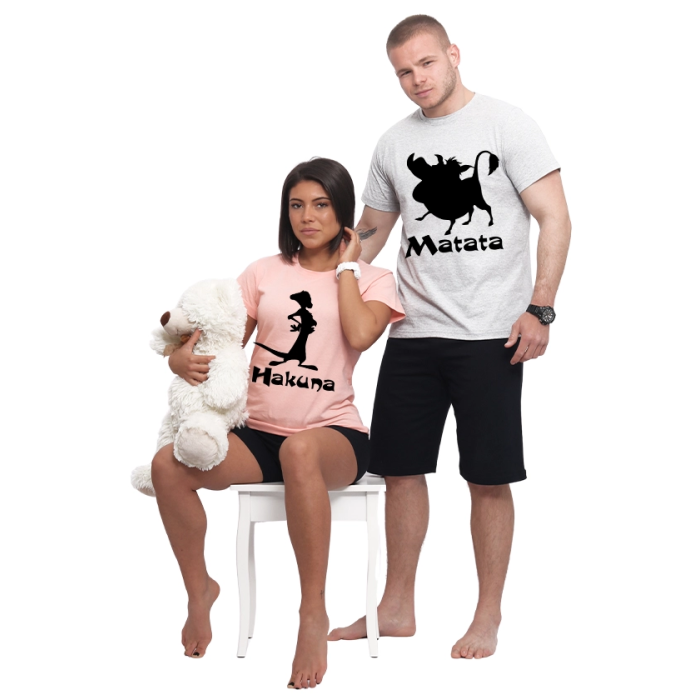 pijami-za-dvoiki-s-kus-rukav-hakuna-matata-cooltee