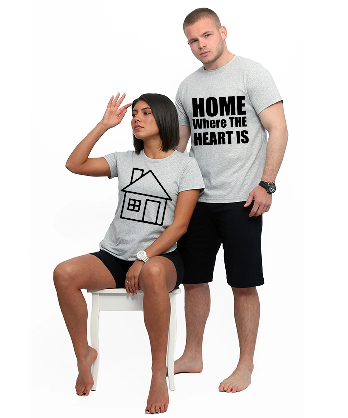 pijami-za-dvoiki-s-kus-rukav-home-where-the-heart-is