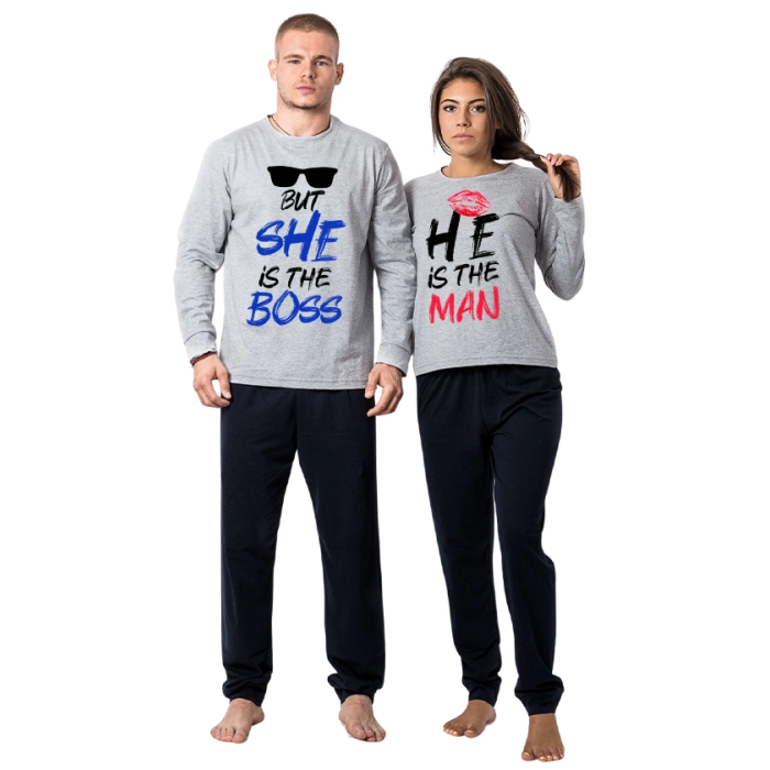 pijami-za-dvoiki-s-dulug-rukav-he-is-the-man-but-she-is-the-boss-cooltee