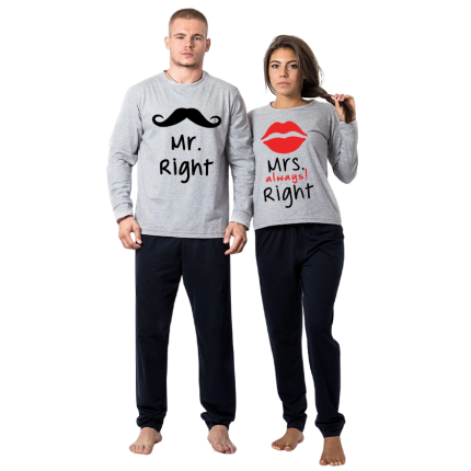pijami-za-dvoiki-s-dulug-rukav-mr-right-and-mrs-always-right-cooltee