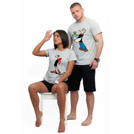 pijami-za-dvoiki-s-kus-rukav-popai-morqka-cooltee