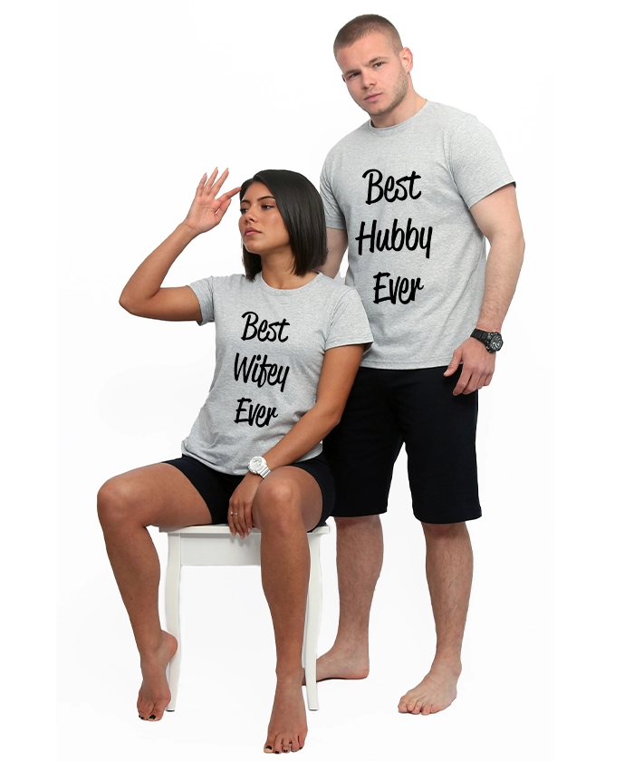 pijami-za-dvoiki-s-kus-rukav-best-hubby-wifey-ever-cooltee