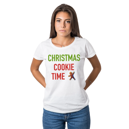 damska-teniska-christmas-cookie-time-cooltee-1