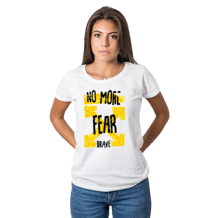 damska-teniska-faith-no-more-fear-brave-cooltee