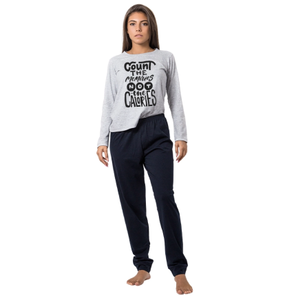 damska-pijama-count-the-memories-not-the-calories-cooltee