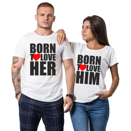 teniski-za-dvoiki-born-to-love-her-him-cooltee