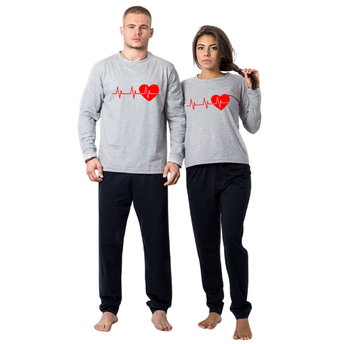 pijami-za-dvoiki-s-dulug-rukav-heartbeat-cooltee
