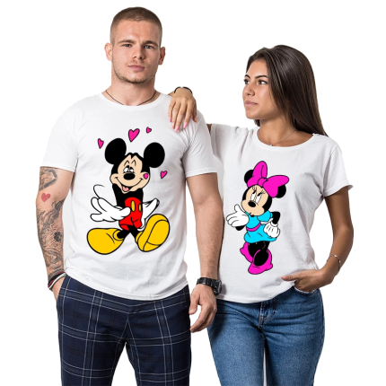 beli-teniski-za-dvoiki-mickey-minnie-kiss-cooltee