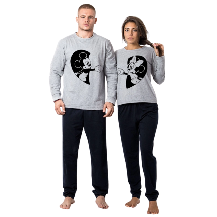 pijami-za-dvoiki-s-dulug-rukav-mickey-minnie-love-cooltee