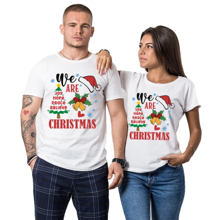 koledni-beli-teniski-za-dvoiki-we-are-christmas-cooltee
