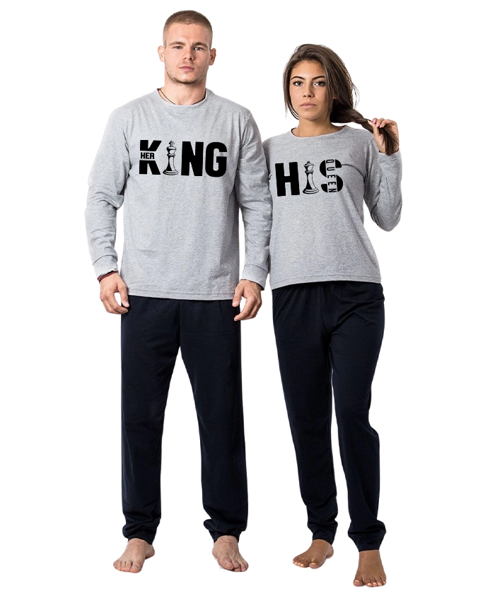 pijami-za-dvoiki-s-dulug-rukav-his-queen-her-king-cooltee