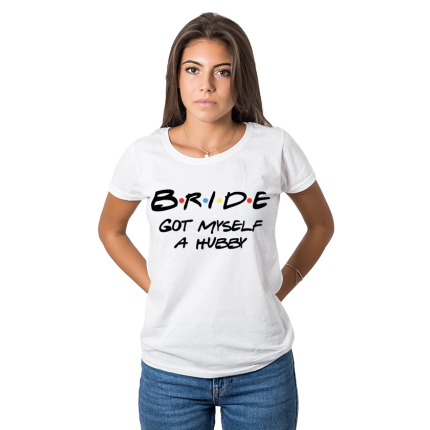 Damska-teniska-bride-got-myself-a-hubby-cooltee