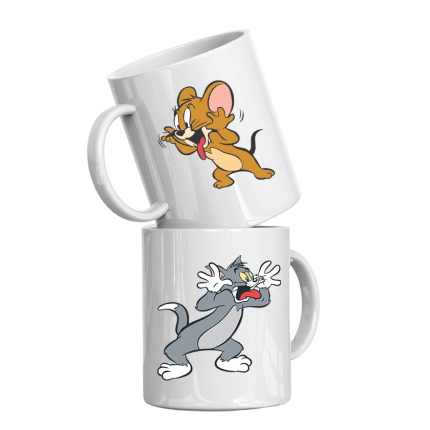 Комплект чаши Tom & Jerry