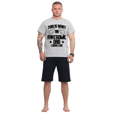 awesome-dad-mujka-pijama-s-kus-rukav-cooltee